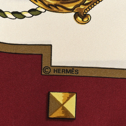 Hermes Silk Keys Les Cles Scarf 90