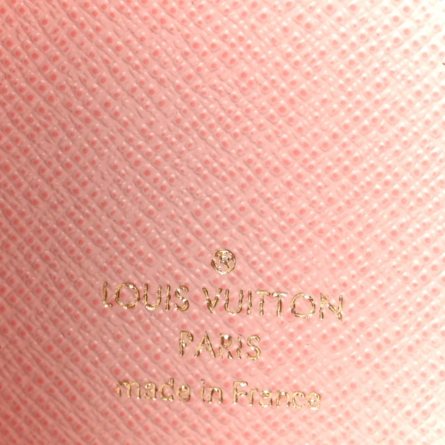 Louis Vuitton Monogram Victorine Wallet Rose Ballerine
