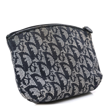 Christian Dior Monogram Cosmetic Case Blue