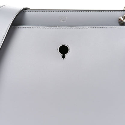 Fendi Vitello Baltico Dolce DotCom Satchel Ardesia