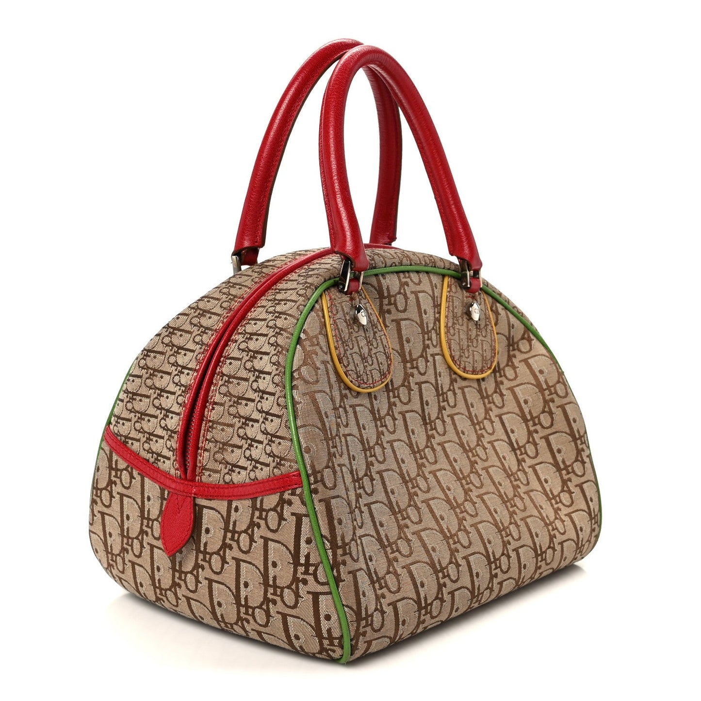Christian Dior Monogram Rasta Bowler Beige