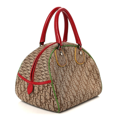 Christian Dior Monogram Rasta Bowler Beige