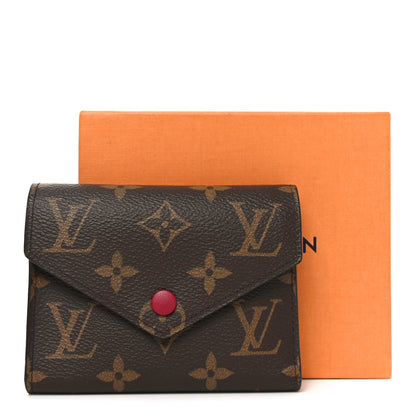 Louis Vuitton Monogram Victorine Wallet Fuchsia