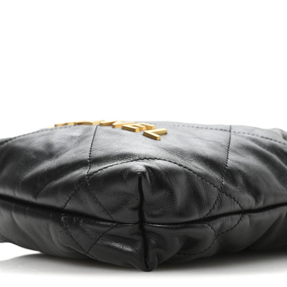 Chanel Shiny Calfskin Quilted Mini Chanel 22 Black