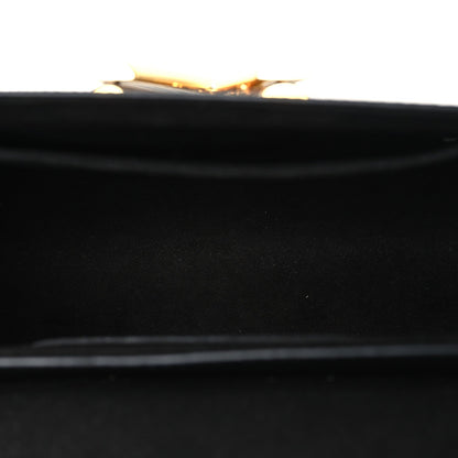 Louis Vuitton Epi Flowers Twist Shoulder Bag MM  Black