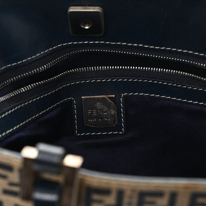 Fendi Zucchino Shopping Tote Navy