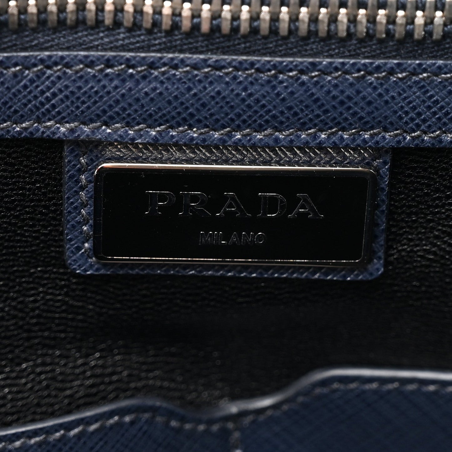 Prada Saffiano Travel Briefcase Baltico