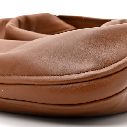 Valentino Garavani Calfskin Large Go-Hobo Bag Saddle Brown