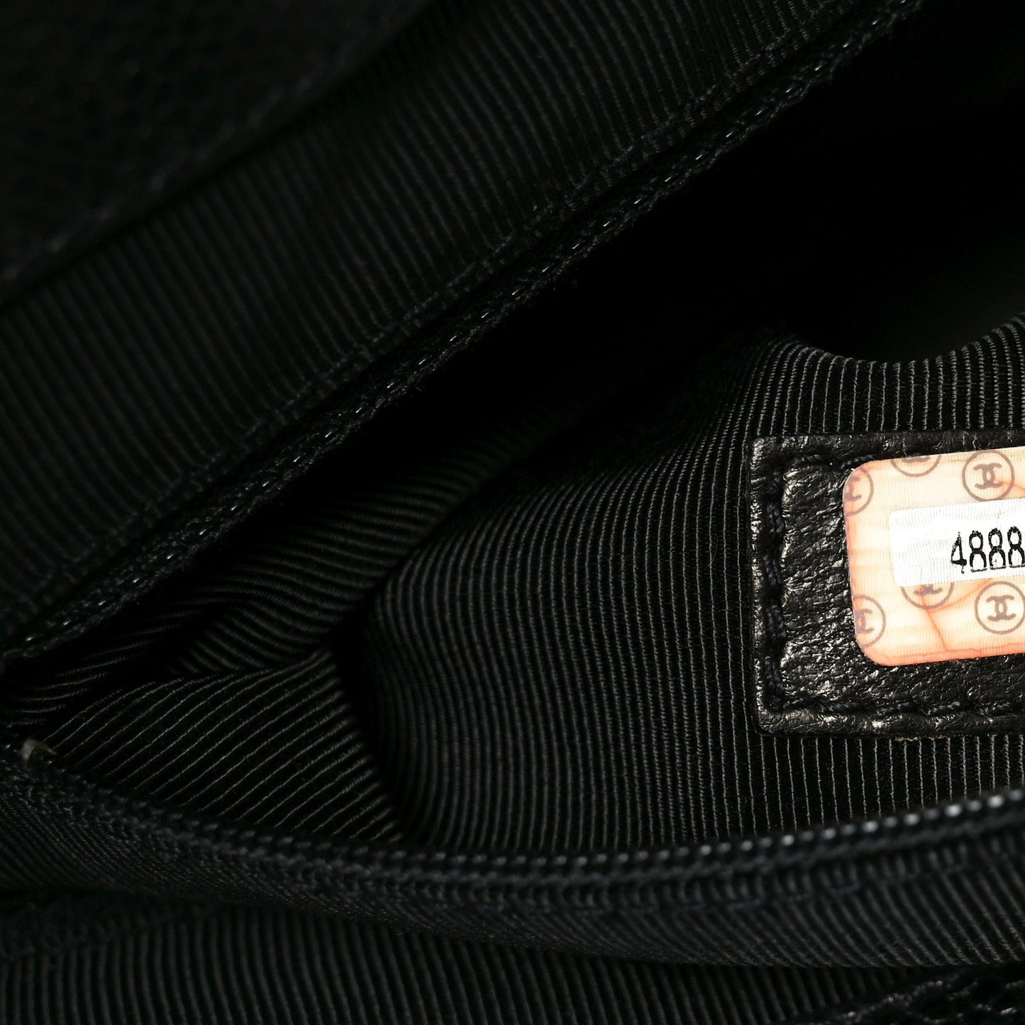 Chanel Caviar Shoulder Bag Black