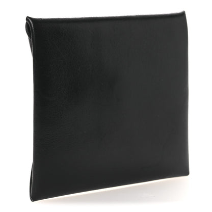 Hermes Box Swift Bastia Coin Purse Black