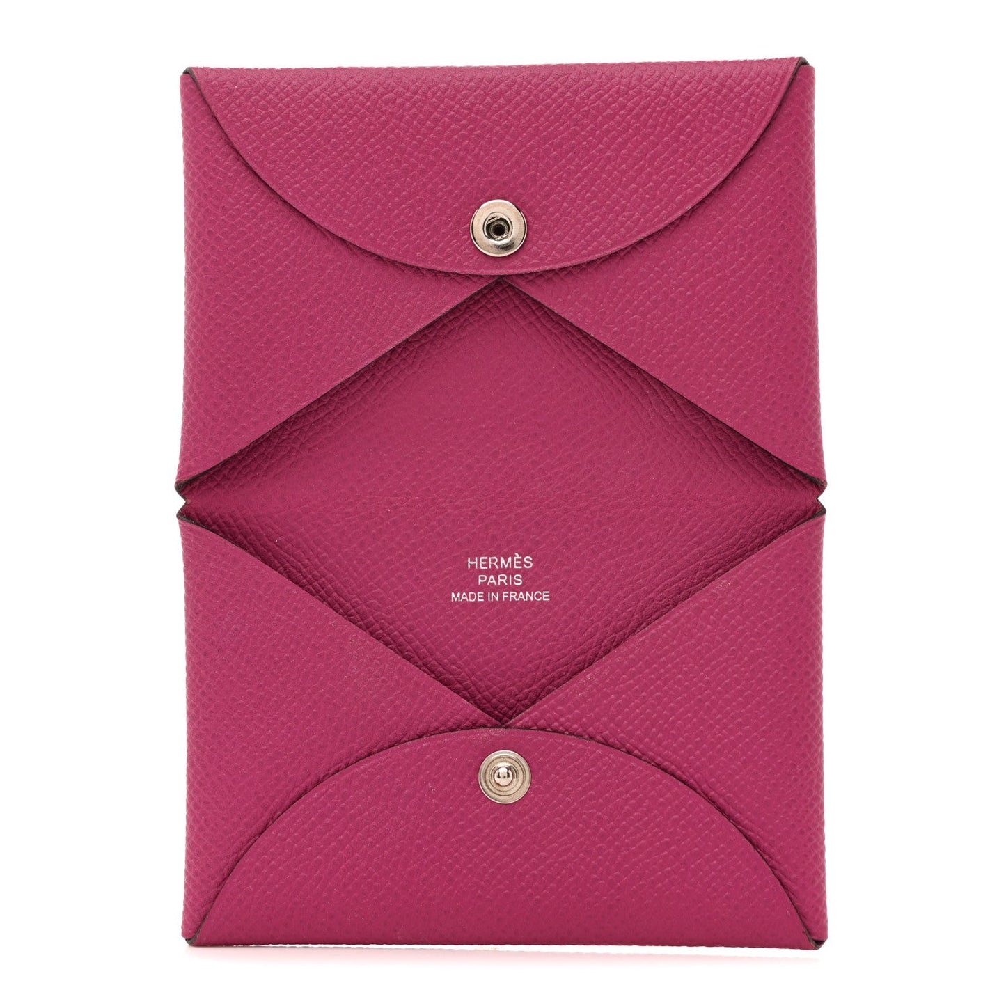 Hermes Epsom Calvi Card Case Tosca