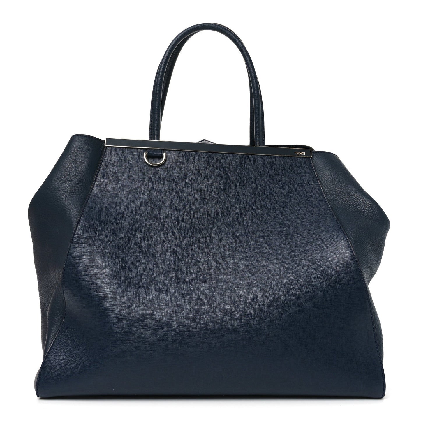 Fendi Vitello Elite Large 2Jours Tote Ametista