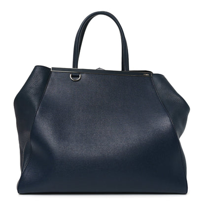 Fendi Vitello Elite Large 2Jours Tote Ametista