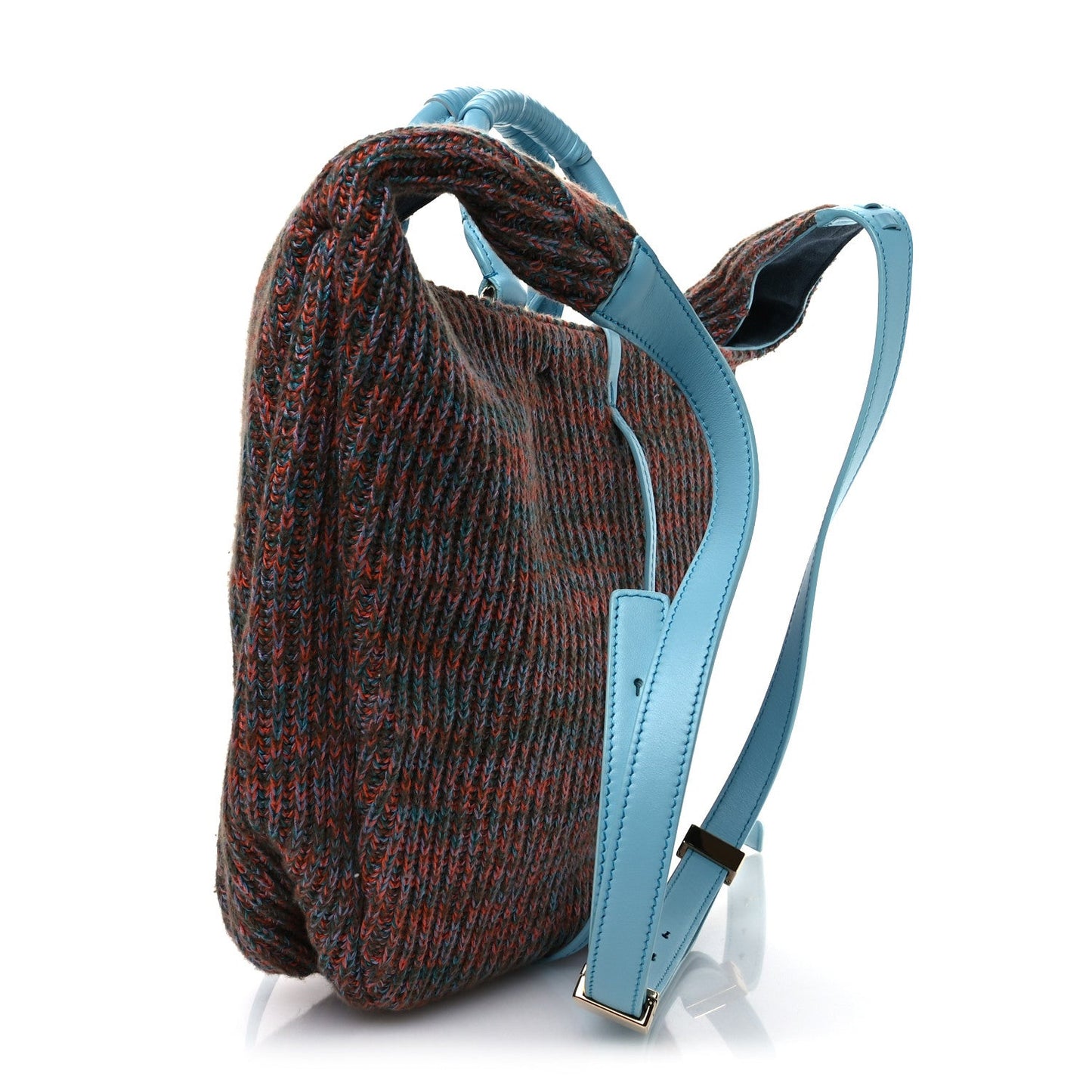 Chloe Knit Calfskin Hobo Bag Multicolor