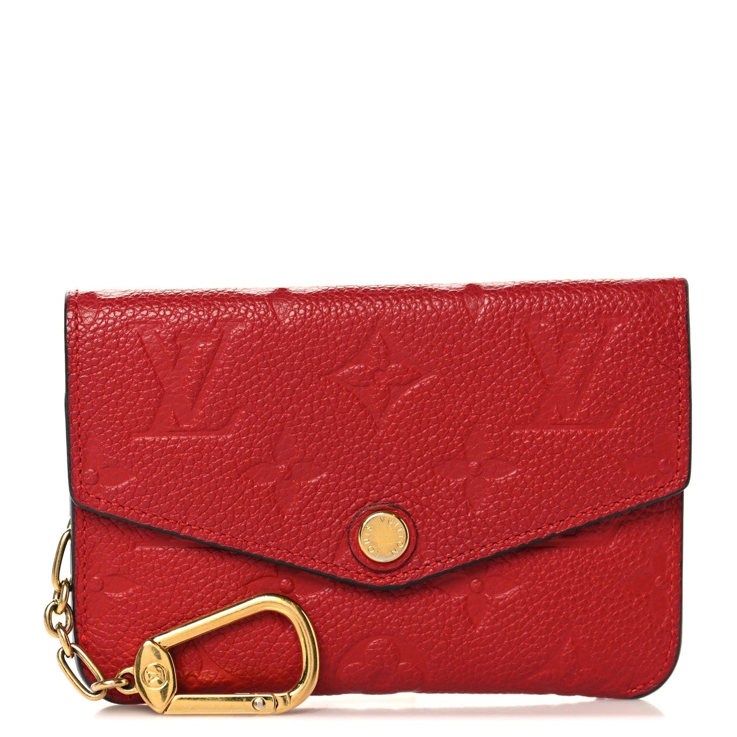 Louis Vuitton Empreinte Key Pouch Cherry