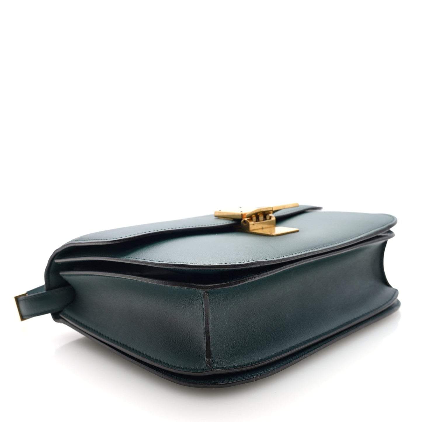 Celine Box Calfskin Medium Classic Box Flap Bag Amazone