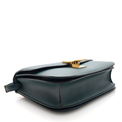 Celine Box Calfskin Medium Classic Box Flap Bag Amazone