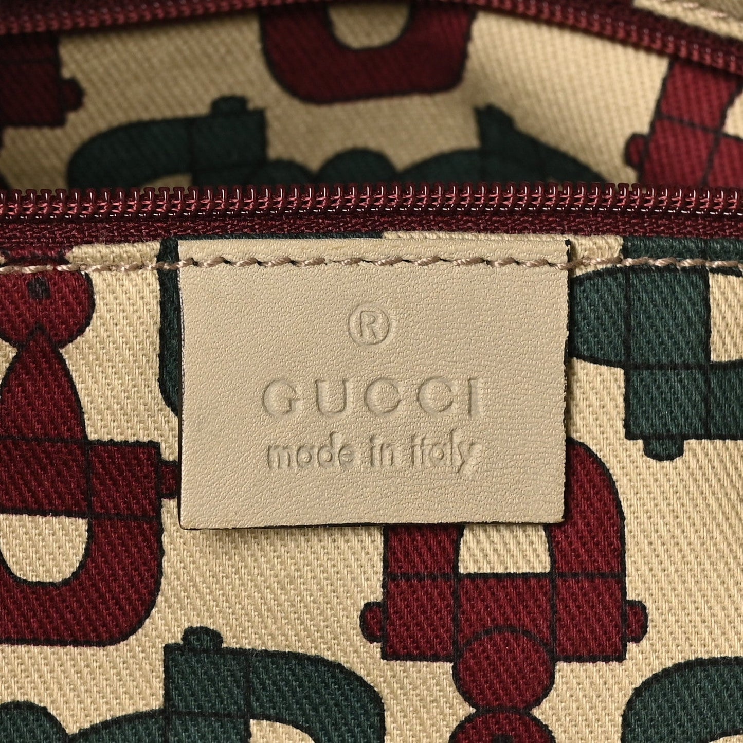 Gucci Guccissima D Gold Tote White