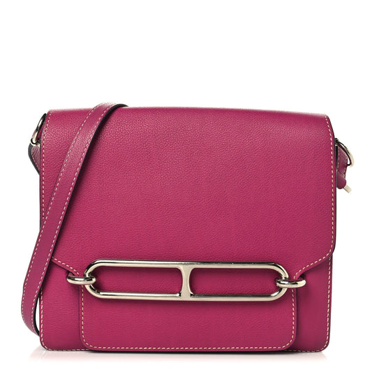 Hermes Evercolor Sac Roulis 23 Rose Pourpre