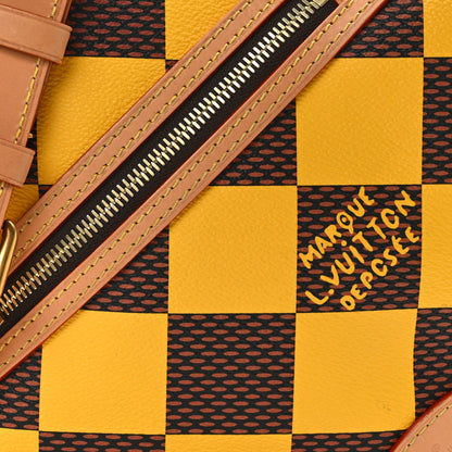 Louis Vuitton Damier Pop Chess Messenger Jaune Mat