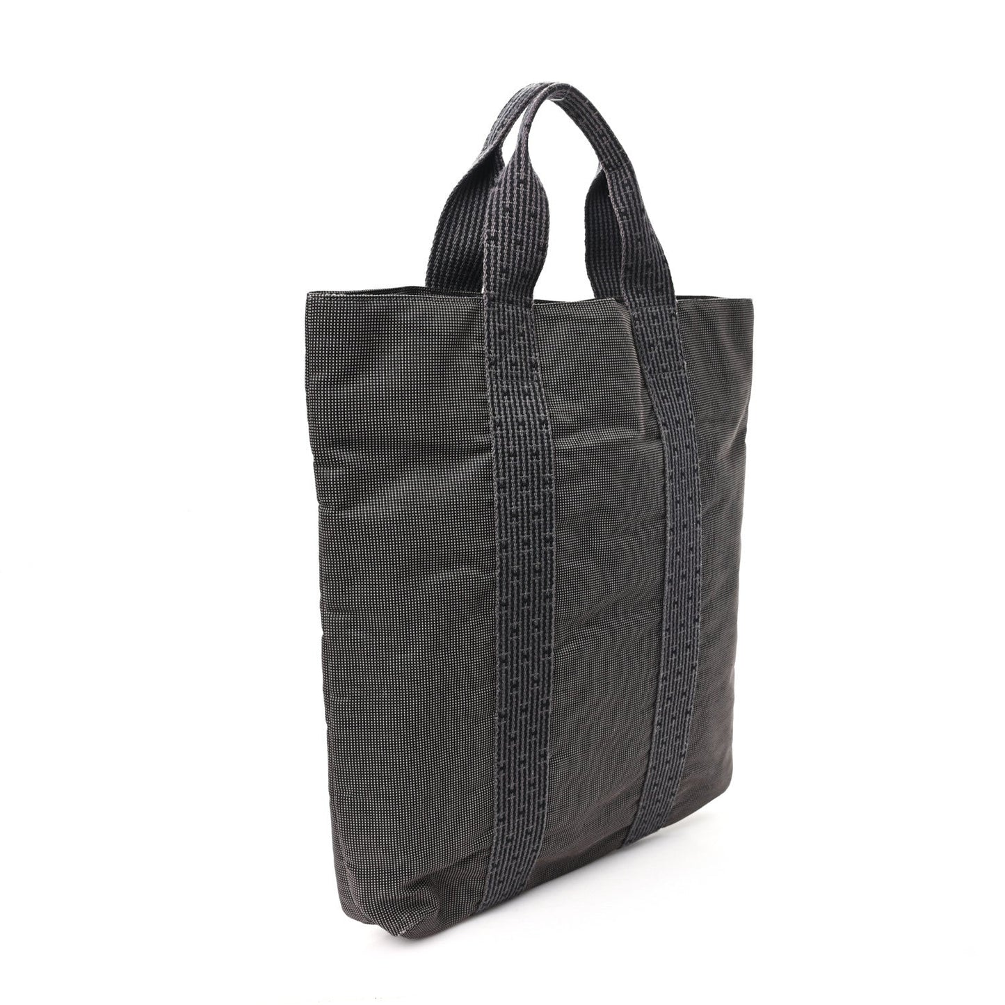 Hermes Canvas Herline Cabas Grey