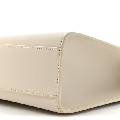 Saint Laurent Smooth Calfskin Manhattan Shoulder Bag Crema Soft