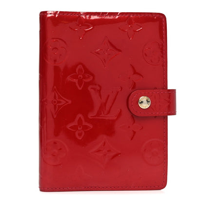 Louis Vuitton Vernis Small Ring Agenda Cover Pomme D'Amour