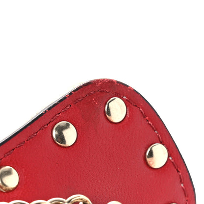 Valentino Garavani Canvas Beaded Small Rockstud Spike Shoulder Bag Multicolor