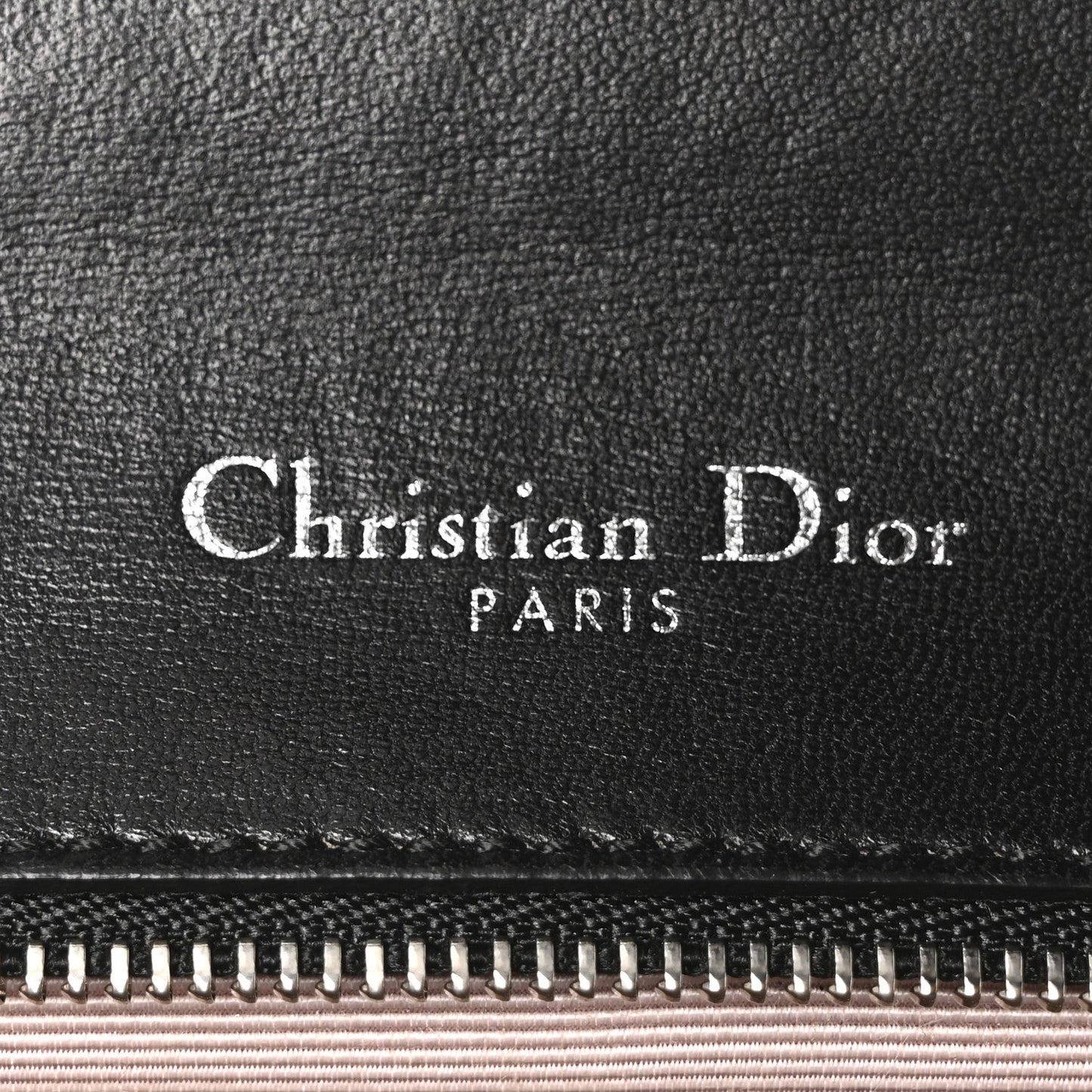 Christian Dior Lambskin Medium Diorama Flap Bag Black