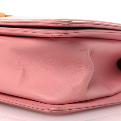 Chanel Lambskin Quilted Medium Boy Flap Light Pink