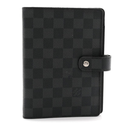 Louis Vuitton Damier Graphite Medium Ring Agenda Cover