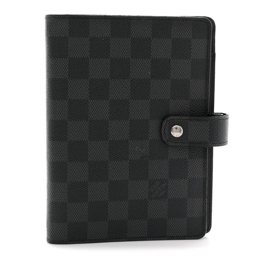 Louis Vuitton Damier Graphite Medium Ring Agenda Cover