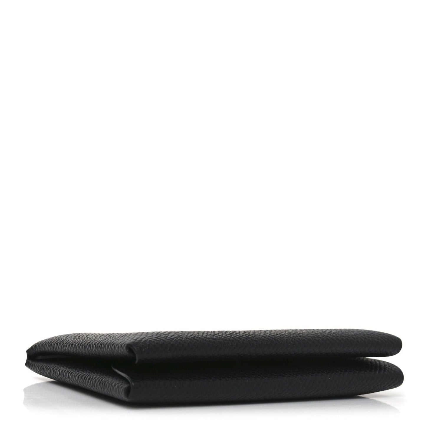 Hermes Epsom Calvi Duo Card Case Black