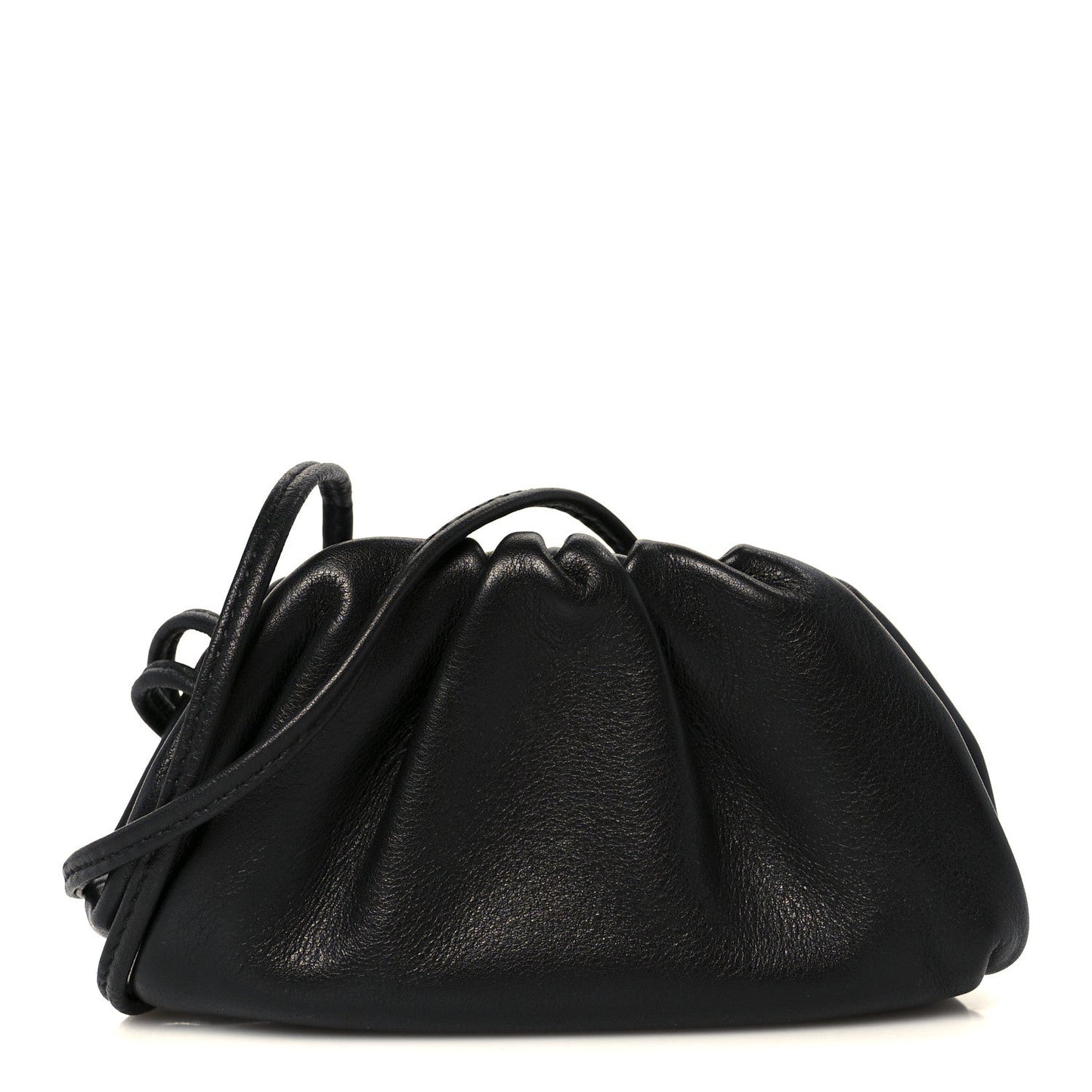 Bottega Veneta Butter Calfskin Coin Purse Black