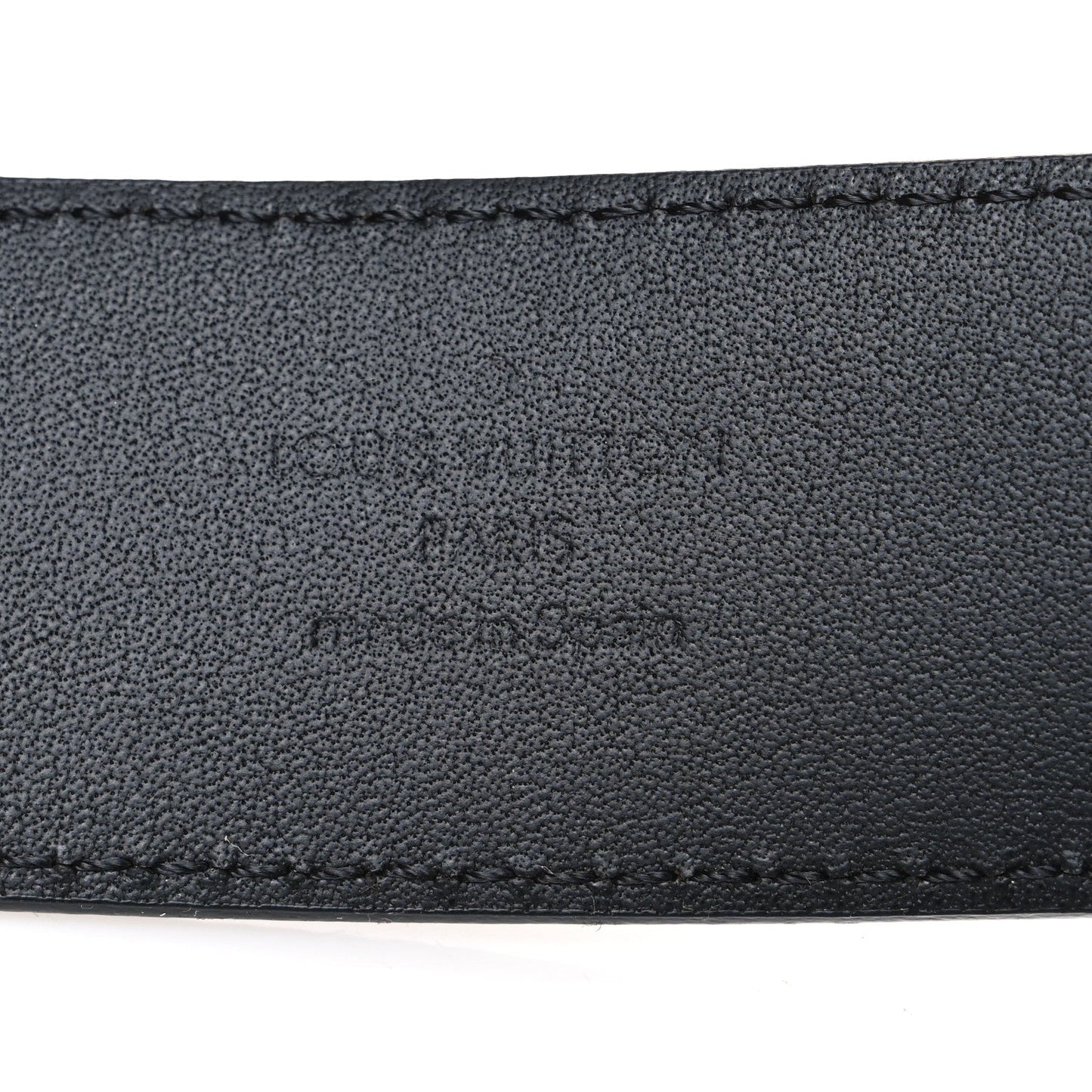 Louis Vuitton Damier Cobalt 35mm Pont Neuf Belt
