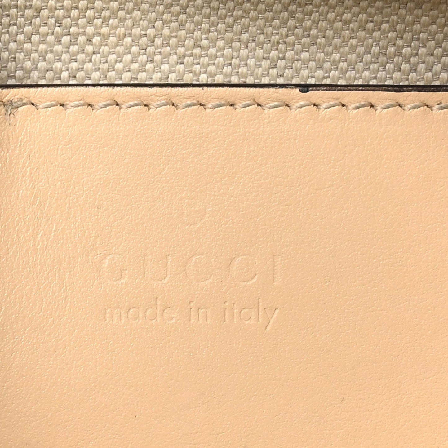 Gucci Calfskin GG Matelasse Mini Bowler Bag Naturale