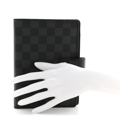 Louis Vuitton Damier Graphite Medium Ring Agenda Cover