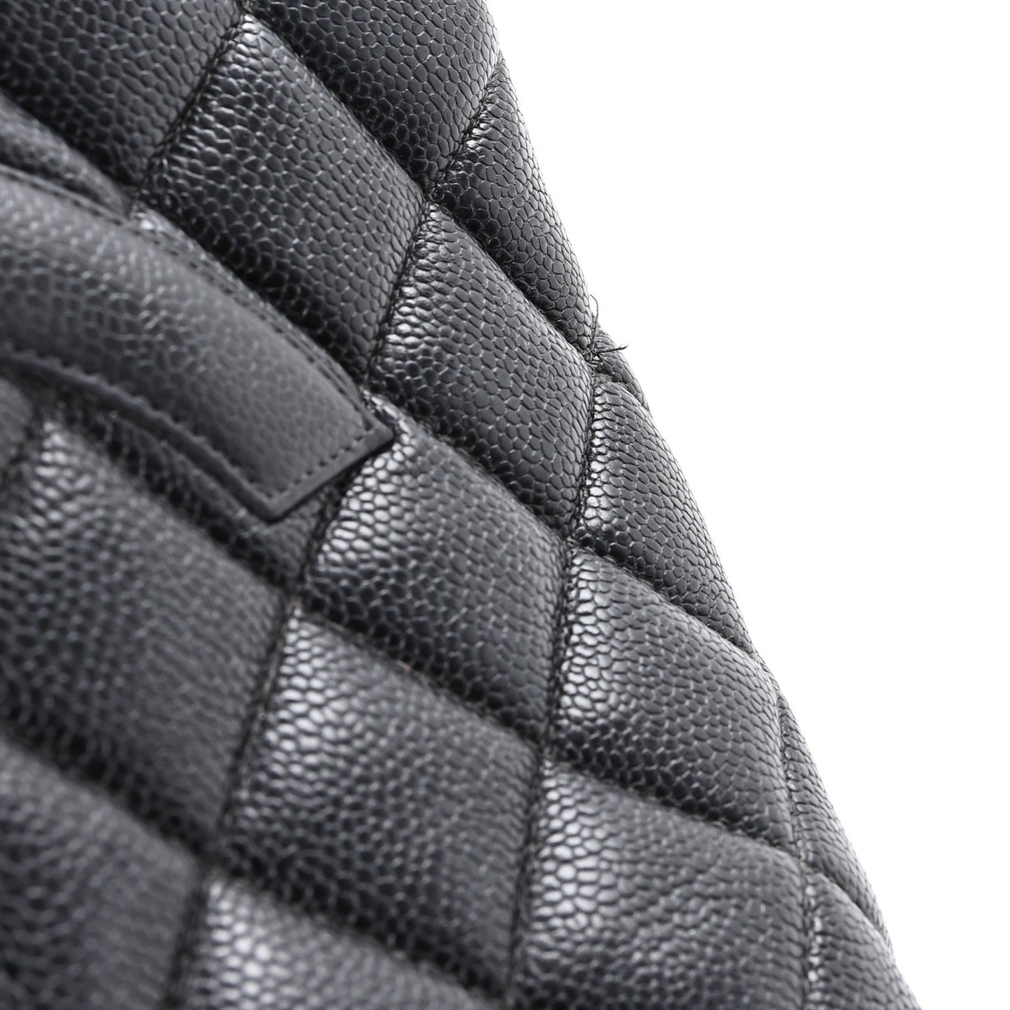 Chanel Caviar Quilted Medallion Tote Black