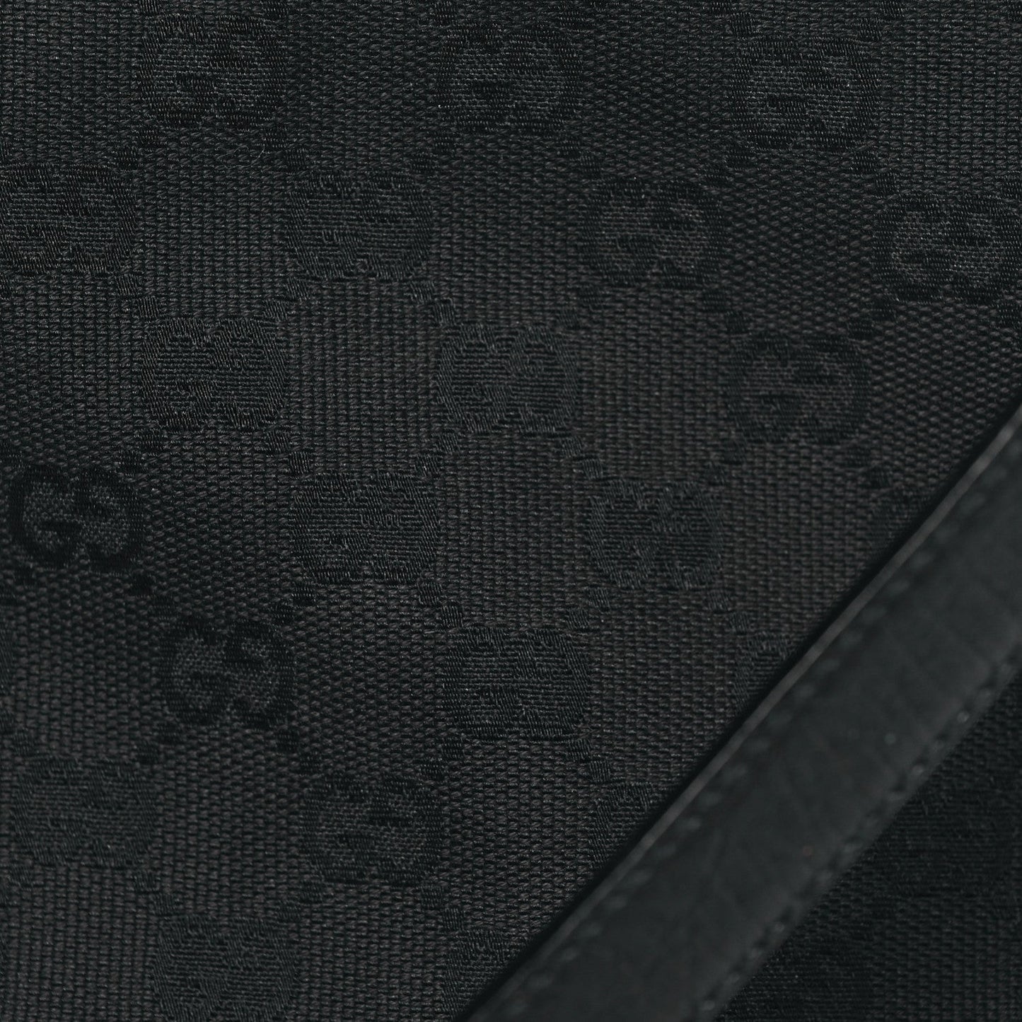 Gucci Monogram Web Jolicoeur Charms Messenger Bag Black