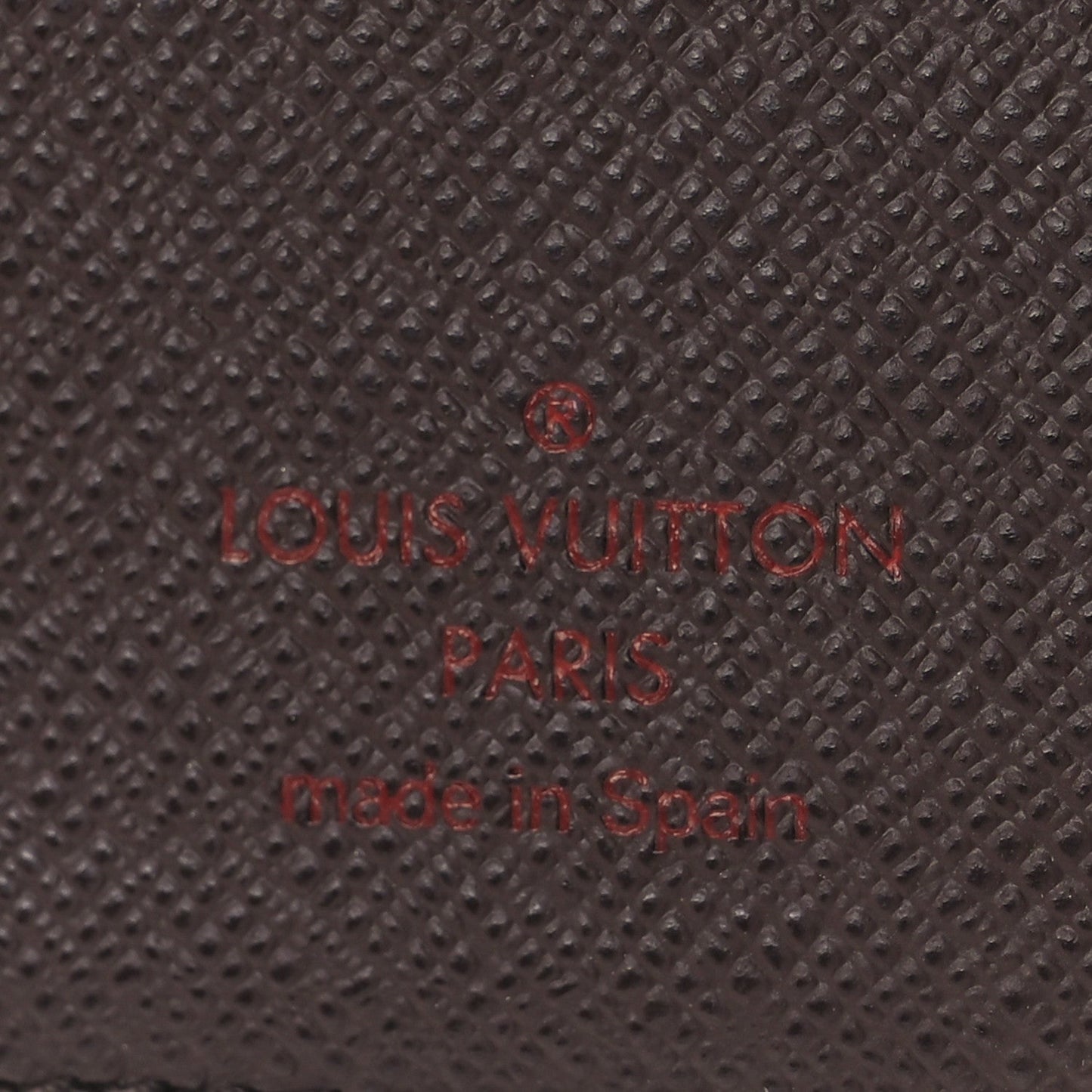 Louis Vuitton Damier Ebene Small Ring Agenda Cover