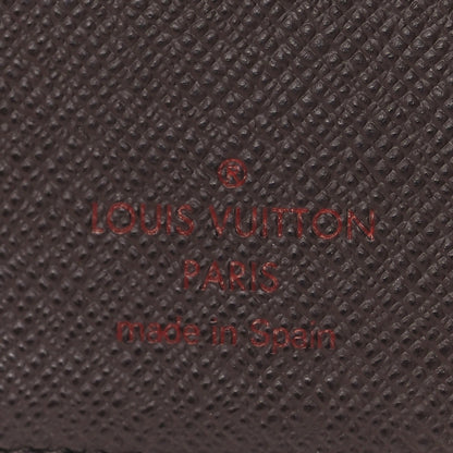 Louis Vuitton Damier Ebene Small Ring Agenda Cover