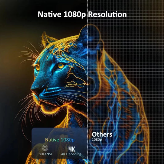 2026 New Android Smart Projector 4K