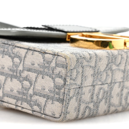Christian Dior Oblique 30 Montaigne Box Bag Grey