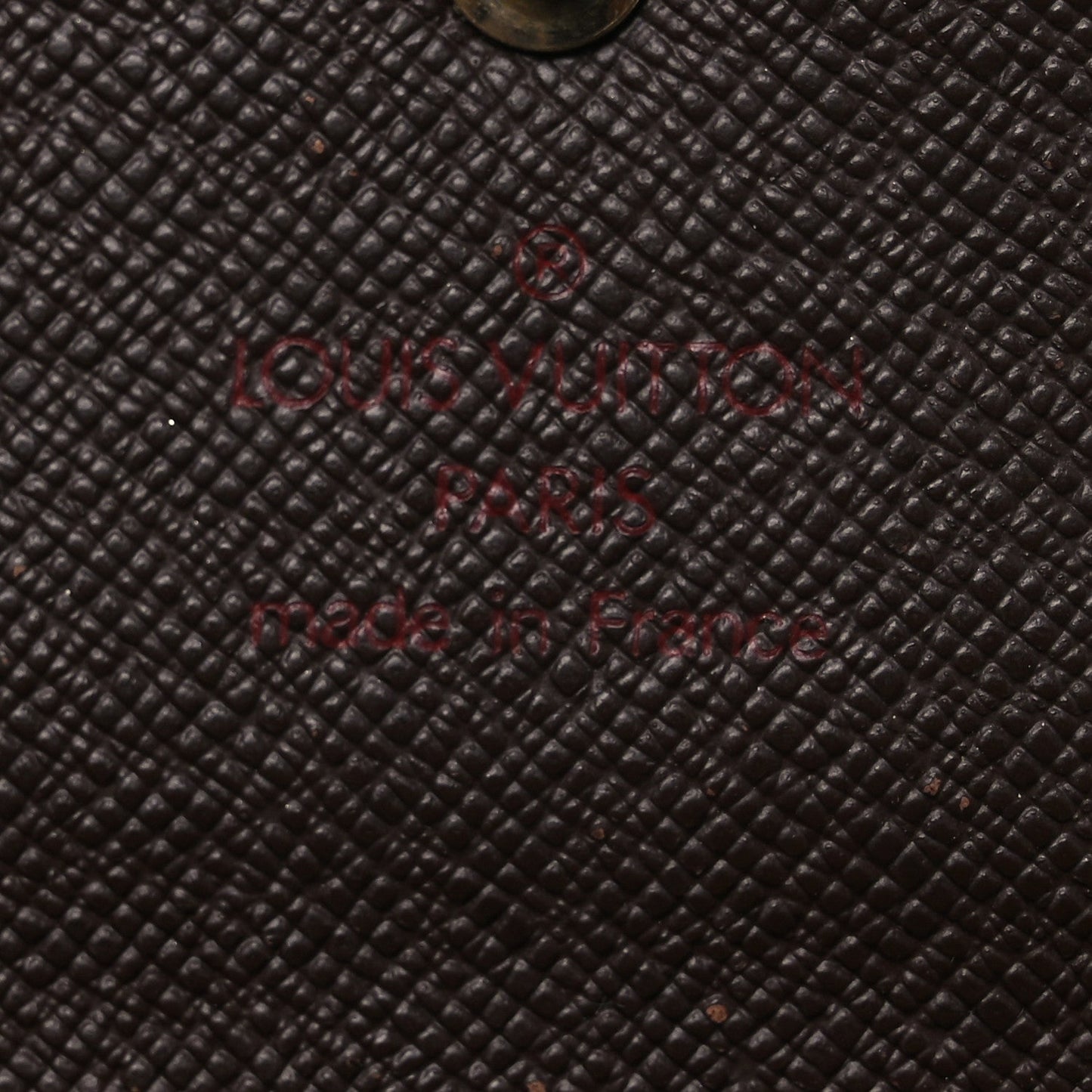 Louis Vuitton Damier Ebene Porte Tresor International Wallet