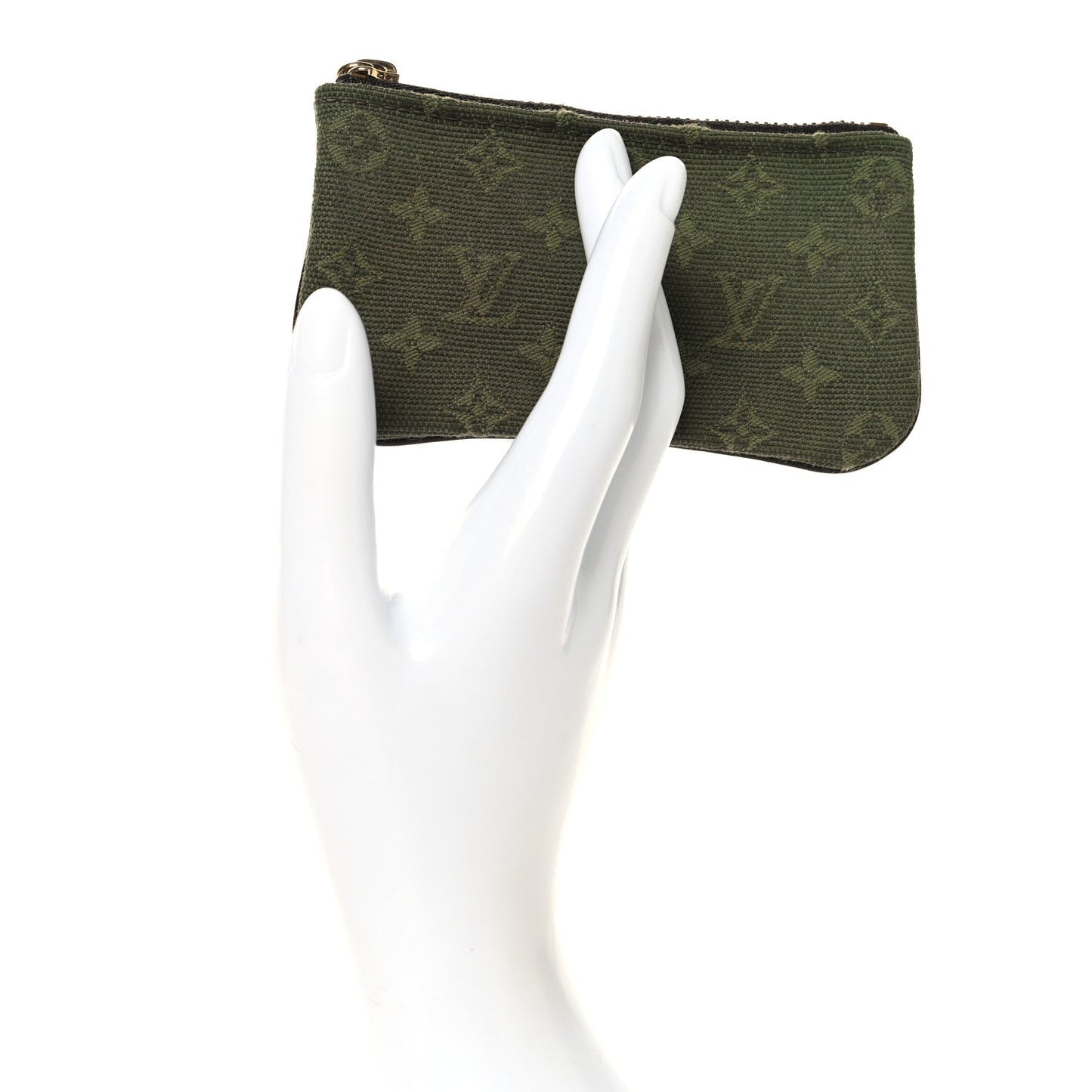 Louis Vuitton Mini Monogram Key Pouch Kaki