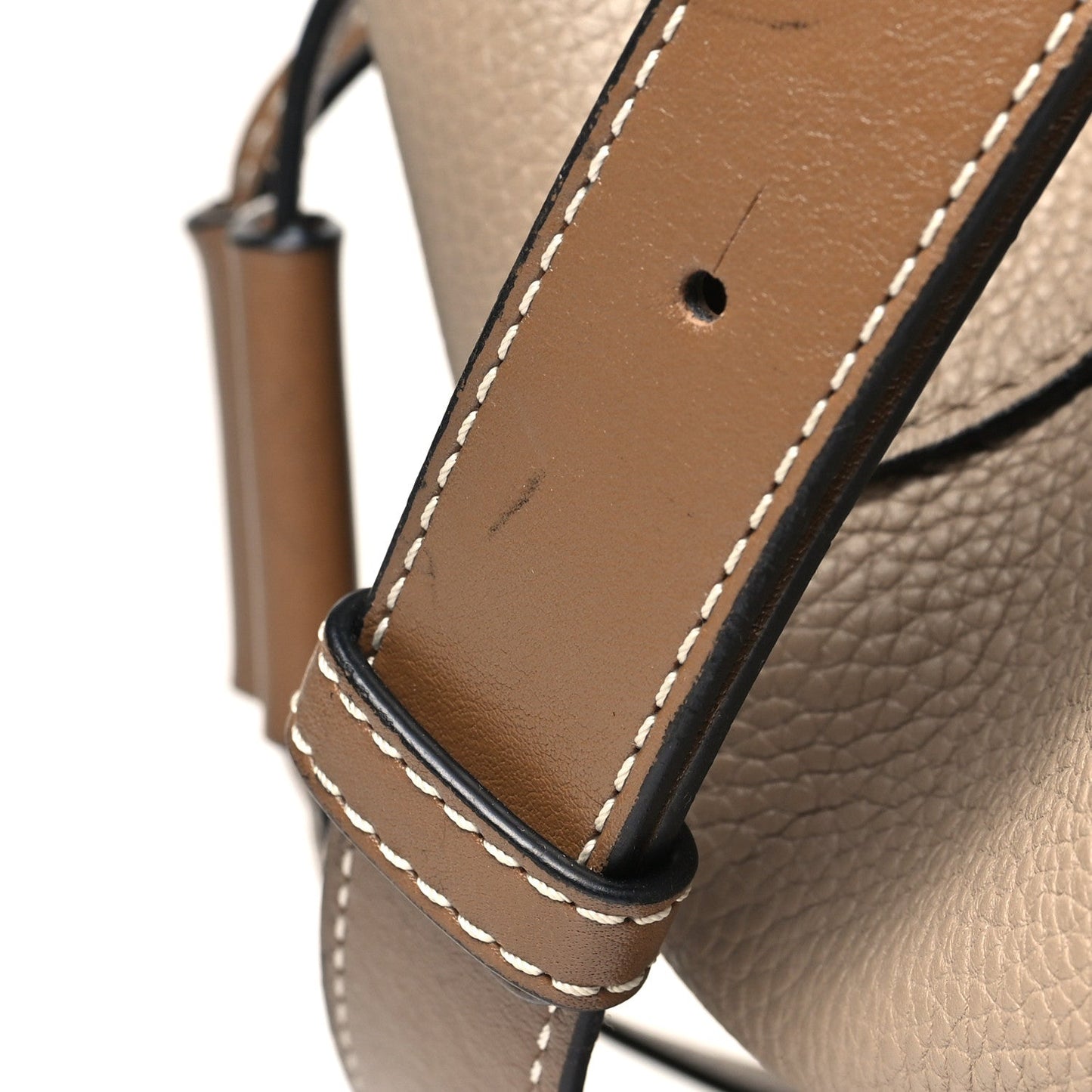 Loewe Calfskin Small Hammock Shoulder Bag Sand Mink