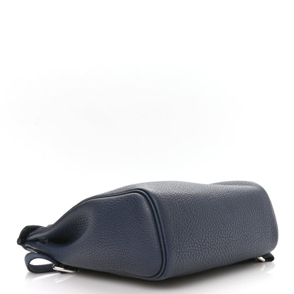 Hermes Togo Hac A Dos PM Backpack Bleu Nuit