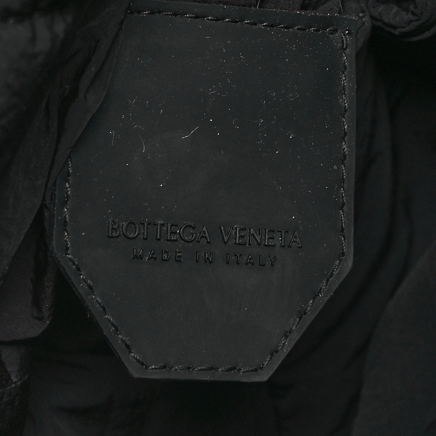 Bottega Veneta Nylon Intrecciato Padded Tech Maxi Cassette Bag Black