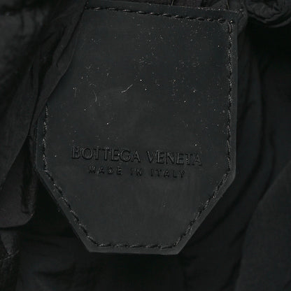 Bottega Veneta Nylon Intrecciato Padded Tech Maxi Cassette Bag Black