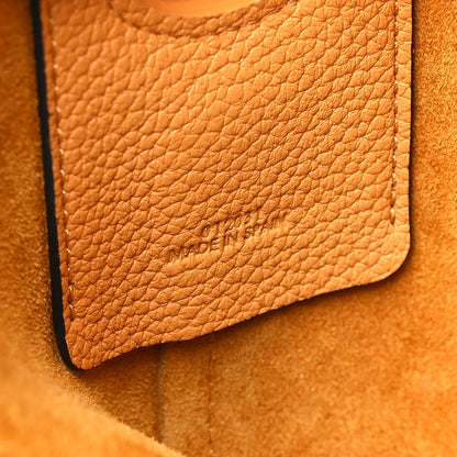 Loewe Grained Calfskin Medium Balloon Bag Saffron Yellow